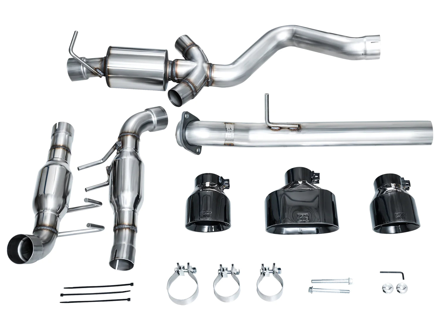 AWE Tuning 2023+ Toyota GR Corolla Track Edition Cat-Back Exhaust with Diamond Black Tips