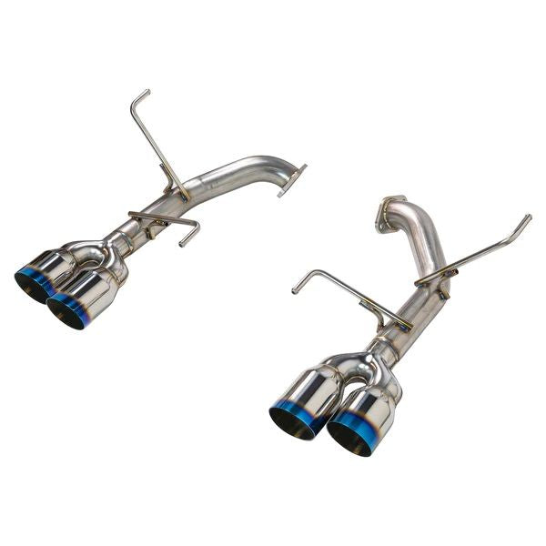 Remark 2022+ Subaru WRX (VB) 4in Axleback Exhaust w/ Burnt Stainless Single Wall Tip (RO-TTVB-S4)